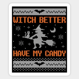 Halloween Ugly Sweater Magnet